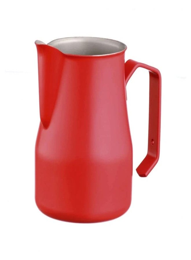 Motta Europa Milk Jug, Professional Non-Stick (17-Floz, Red) - Image 1