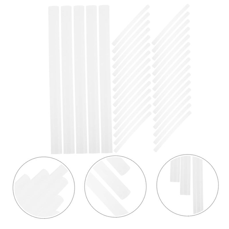 DOITOOL 100pcs Colored Hot Melt Glue Sticks High Adhesive Crafting Supplies for Arts Home Projects and School Use Safe Material Versatile Applications - Image 3