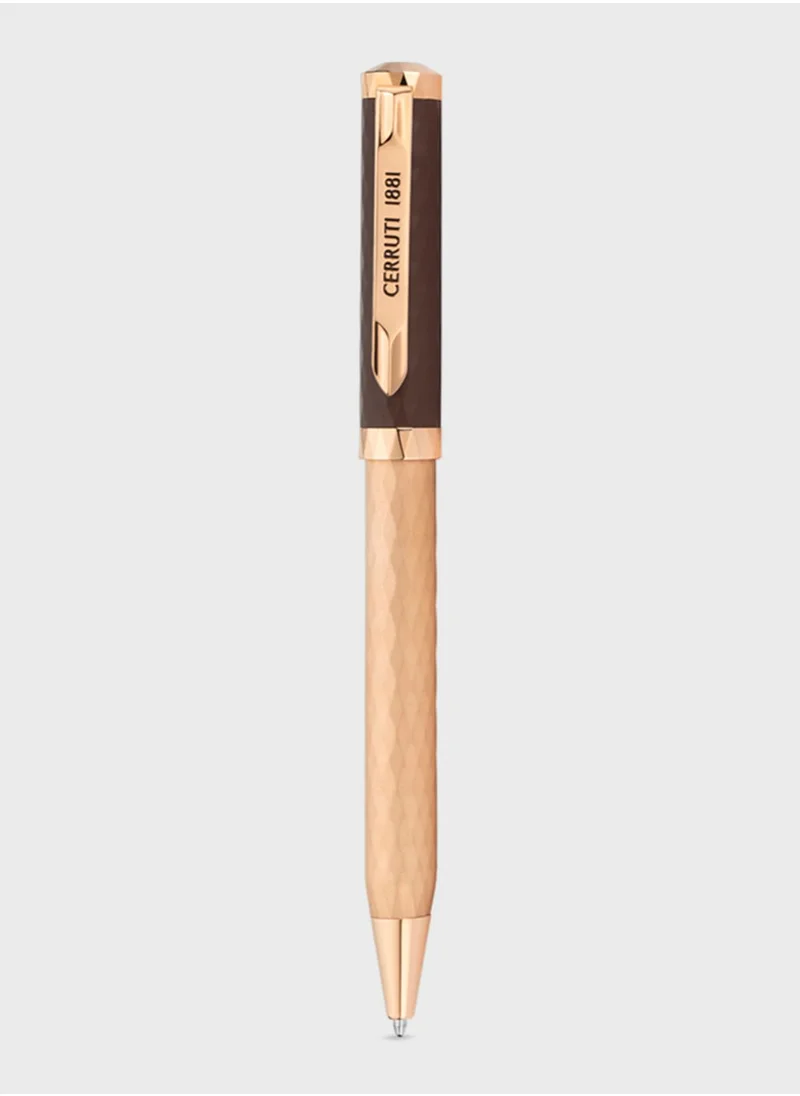 CERRUTI 1881 Façade Blue Ballpoint Pen