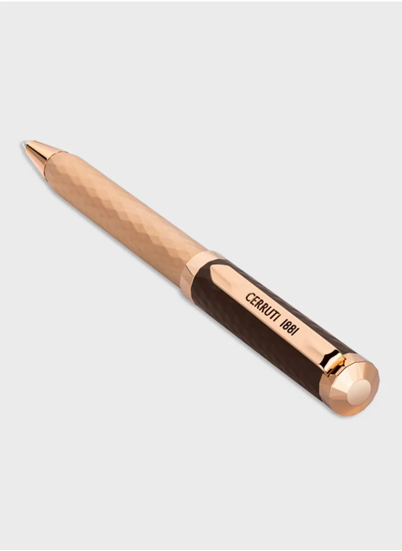 CERRUTI 1881 Façade Blue Ballpoint Pen