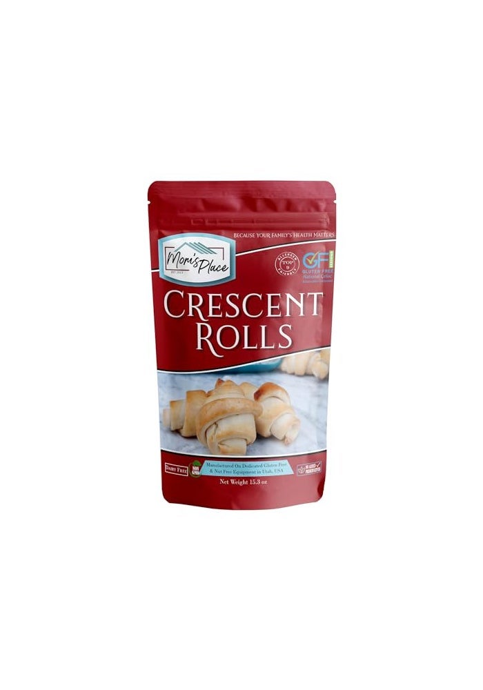Mom's Place Gluten-Free Moms Place GlutenFree Crescent Roll Mix Soft  Fluffy Rolls Dairy Free Nut Free Soy Free NonGMO 12 servings - Image 1