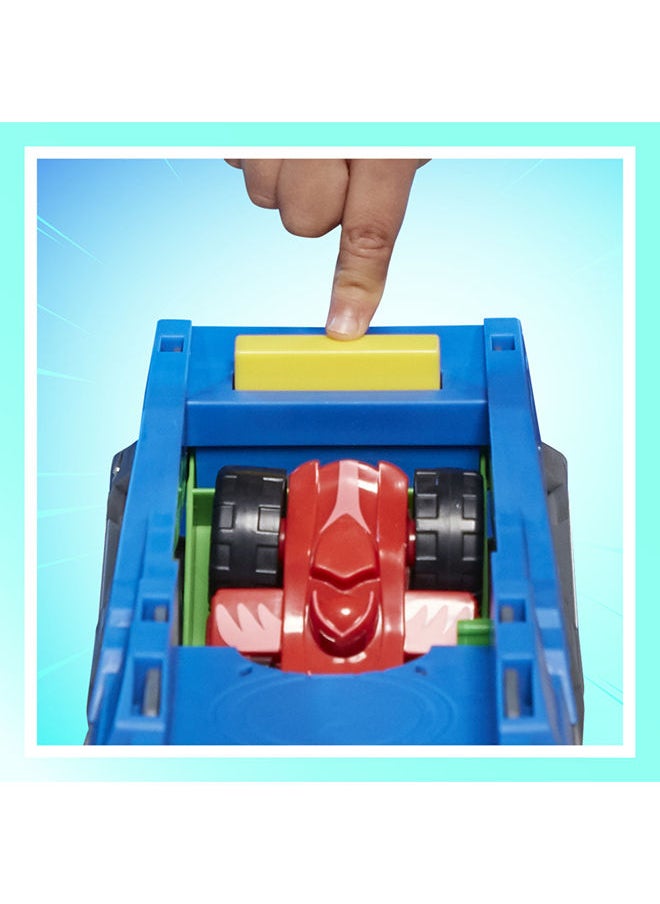 PJMASKS - Power Heroes Hero Hauler Truck Playset with 2 Duo Racer Superhero Toy Cars, Preschool Toys for Kids 3 Years and Up - Image 1