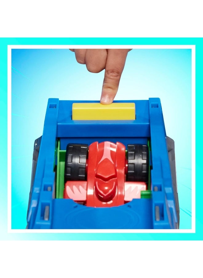 PJMASKS - Power Heroes Hero Hauler Truck Playset with 2 Duo Racer Superhero Toy Cars, Preschool Toys for Kids 3 Years and Up - Image 1