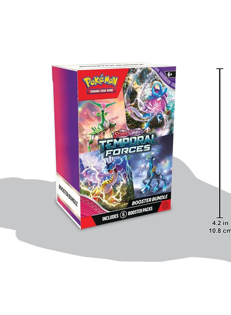 Pokemon TCG: Scarlet & Violet—Temporal Forces Booster Bundle (6 Booster Packs) - Image 2