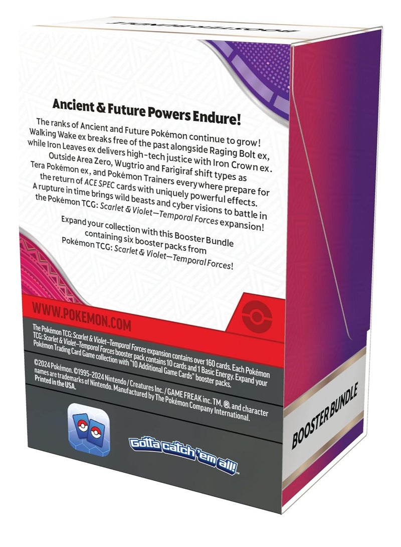 Pokemon TCG: Scarlet & Violet—Temporal Forces Booster Bundle (6 Booster Packs) - Image 4