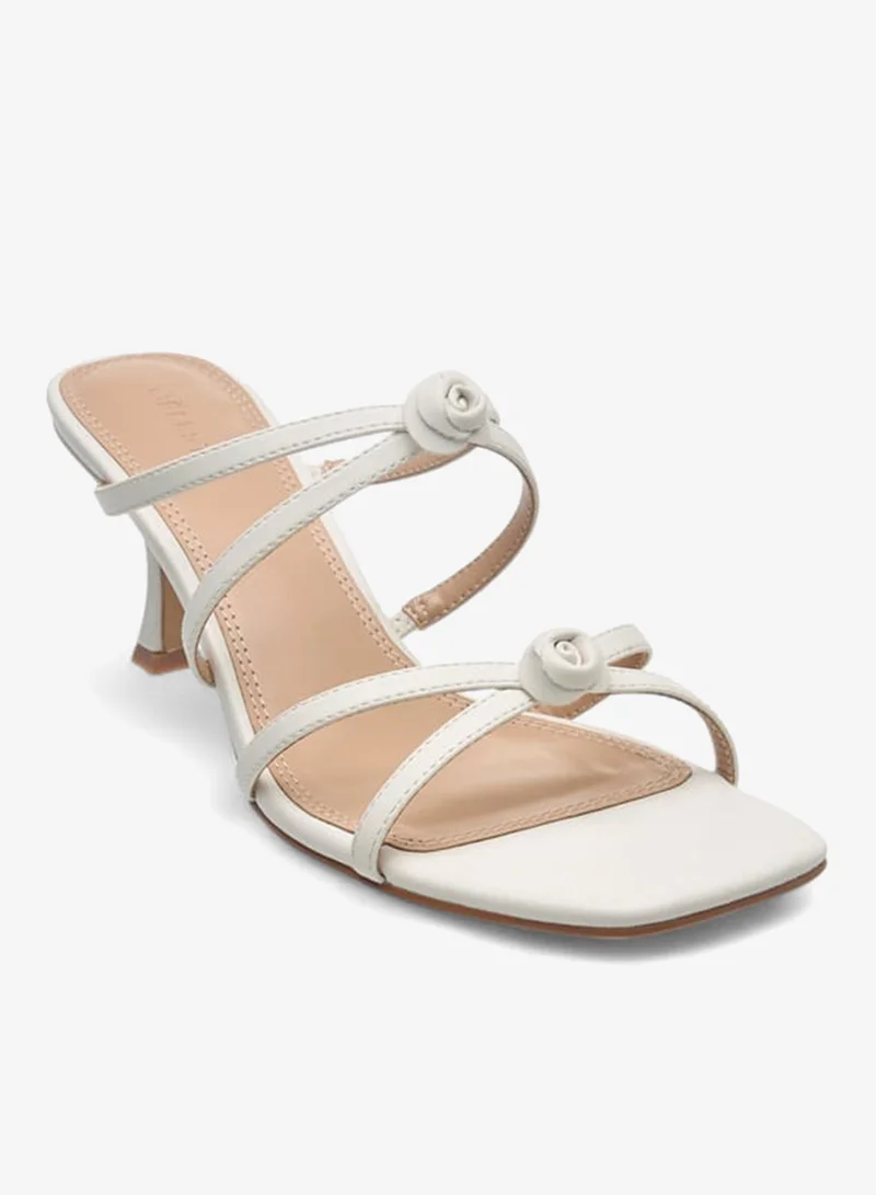 Celeste Womens Embellished Slip-On Sandals With Kitten Heels Ramadan Collection