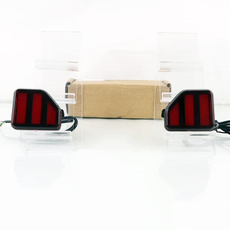 LED Rear Bumper Reflector Tail Light for Jeep Wrangler 2018-2023 - Image 5