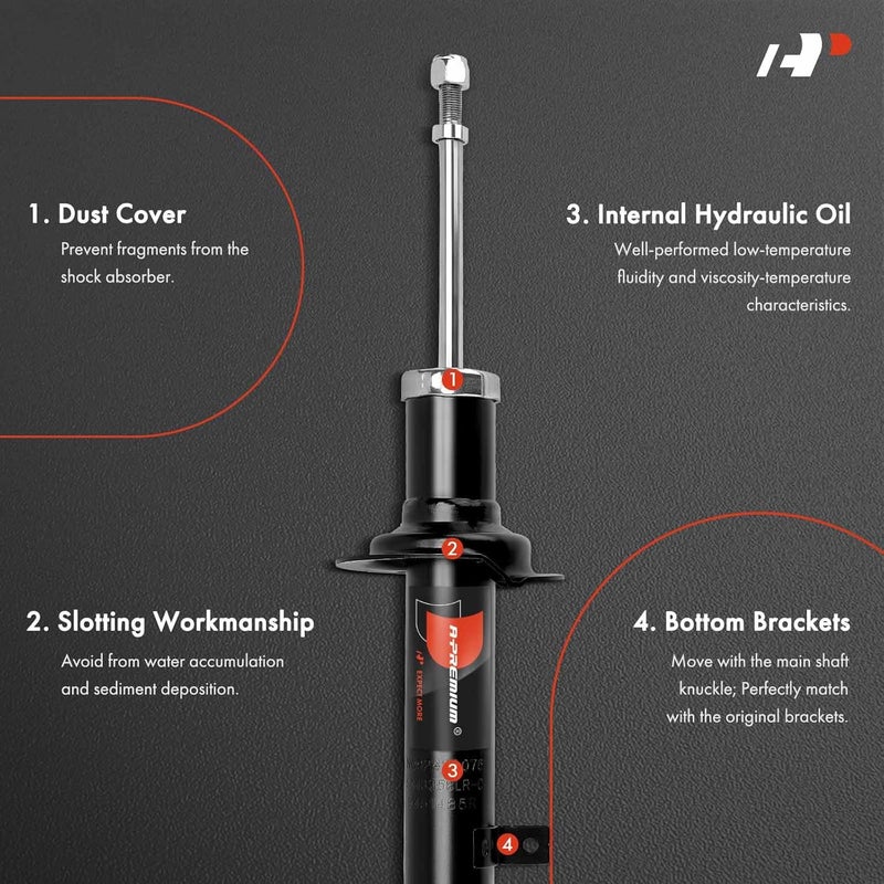 A-Premium Front Shock Absorber Strut Set for Lexus - Image 3