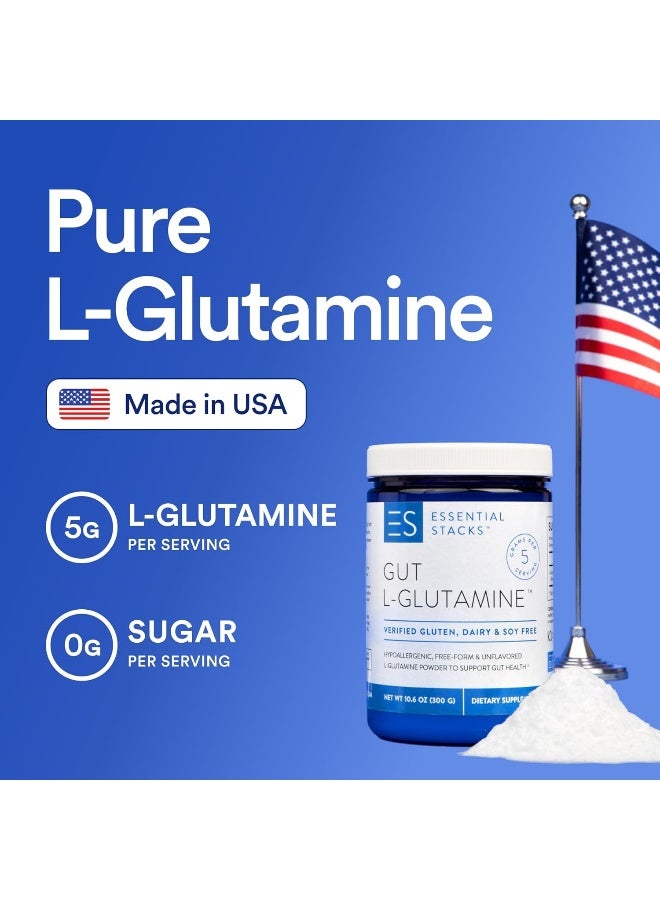 Essential Stacks Gut L-Glutamine Powder - Image 2