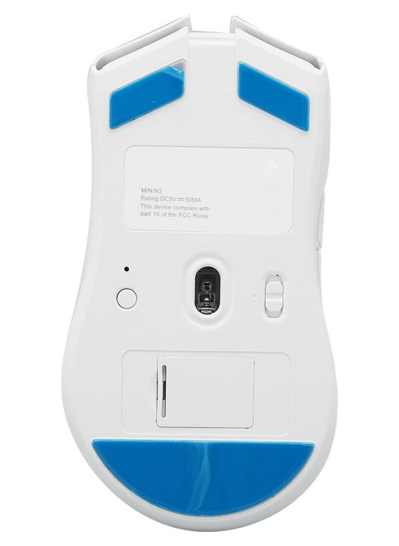 silvercnc - Cordless BT Gaming Mouse, 26000DPI, Programmable, USB Mouse with 7 Buttons, Palm Grip, Large Hands, ABS Material, 50 Million Clicks, for PC, OS Laptop, Laptop, Game - Image 1