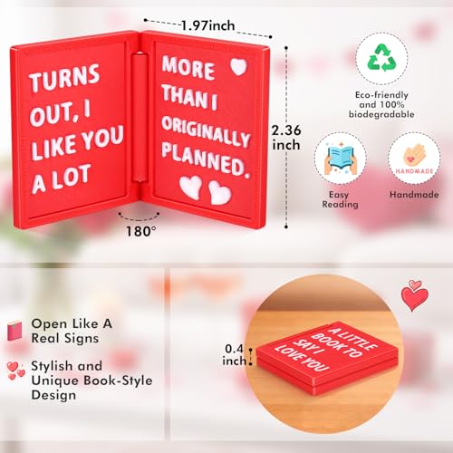 Slothoem Cute Romantic Gift for Couples, Anniversary Valentine’s Day Gift for Boyfriend or Girlfriend, Gifts for Him Her Boyfriend Girlfriend Birthday Christmas, I Love You 3D Printed Gifts - Image 2
