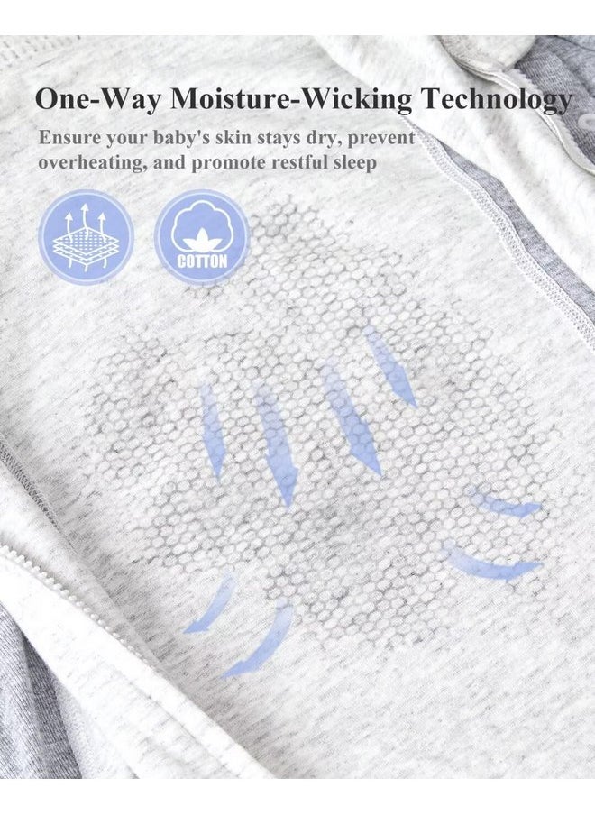 KIDIRA - KIDIRA Swaddle for Newborns, Baby Swaddles 1-3 Months 5-13lb, Arms Up Swaddle 1-3 Months Newborn with Moisture-Wicking Fabric, Promotes Healthy Hip Development, 2-Way Zipper & Foot Buttons, 1Pack - Image 1