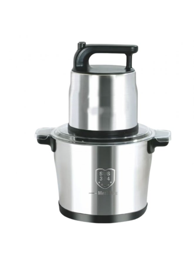 Giant Industrial Vegetable Chopper (6.0L) | 1000W Power | Gold Stainless Steel Bowl | 6 Sharp Titanium Blades | Full Copper Motor. - Image 2