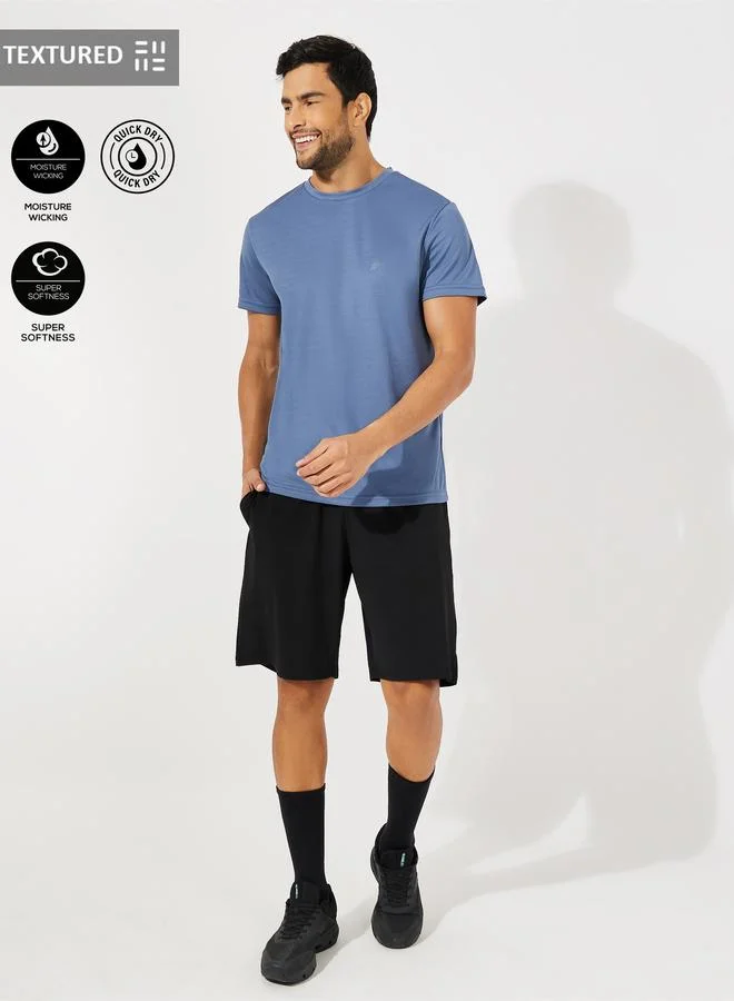 ستايلي اكتيف طقم رياضي ستيلي تيشيرت وشورت بنقوش