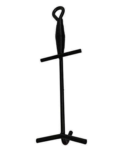 DELSbbq Folding Finish Camp Dutch Oven Lid Stand and Camp Cast Iron Dutch Oven Lid Lifter - Image 3