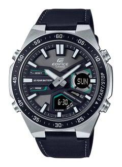 Edifice Analog-Digital Leather Strap Men's Watch EFV-C110L-1AVDF