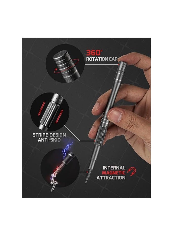 Generic VMAN 128 in 1 Precision Mechanic Tool Set, Screwdriver Set, Mini Screwdriver Set, Torx Screwdriver Set, 122 in 1 Magnetic Precision Kit, Suitable Repair for iPhone, Laptop, Camera, PC  - Image 4