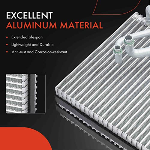 A-Premium نواة تبخير مكيف A-Premium متوافقة مع 1.4L 1.8L 2.0L 2.5L فولكس فاجن جيتا 2016-2018، مع لوحة ضغط - Image 3