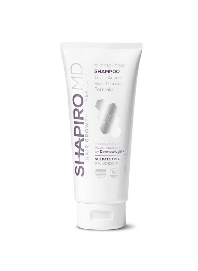 Shapiro MD Hair Growth Experts - Shapiro MD Vegan Hair Loss Shampoo for Thinning Hair | Experience Healthier, Fuller and Thicker Looking Hair - Shapiro MD | 1-Month Supply - Image 1