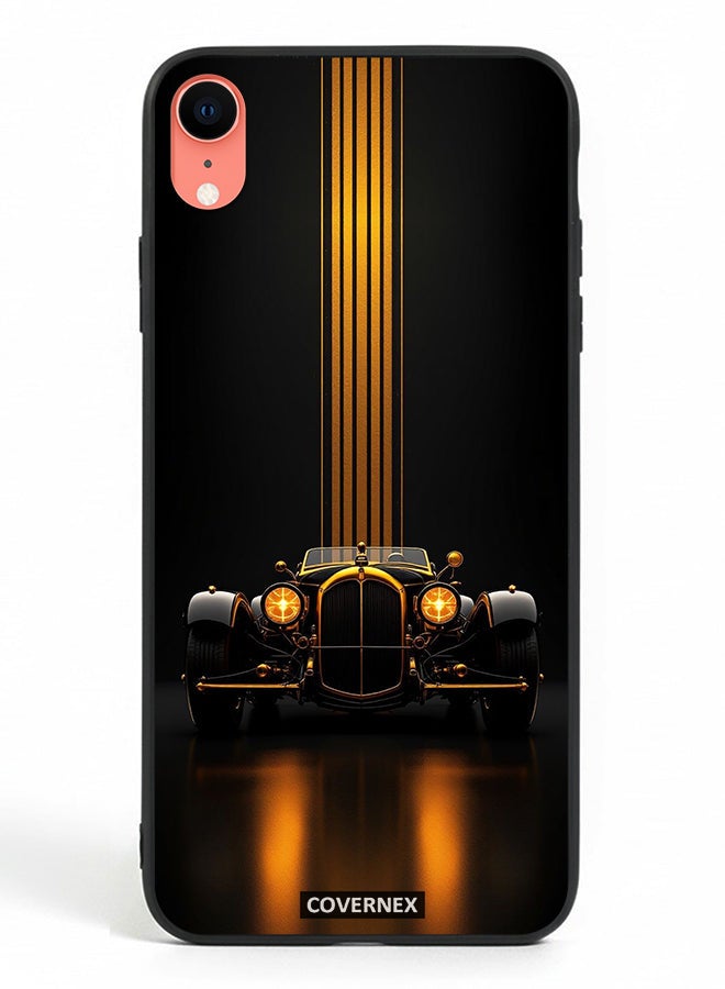 Covernex Apple iPhone XR Protective Case Cover Printed Featuring Vintage Elegance Classic Luxury Car - Image 2