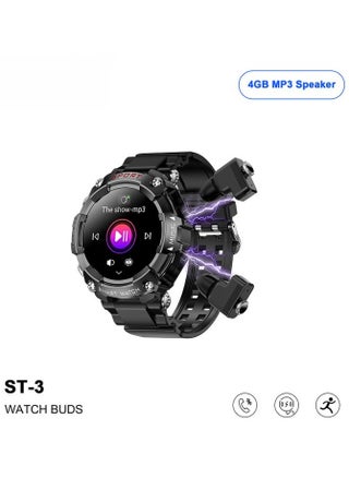 Germany Watch Buds ST 3 with AMOLED Display and 4 GB MP3 Speaker (Watch+Earbuds) - pzsku/ZD1CA1E2F96ECE2CEAE08Z/45/_/1724692941/83f3c9f9-36ca-4c37-8eb2-34d9fc120c63
