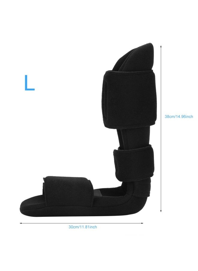 klarako Foot Drop Brace Corrector Night Plantar Fasciitis Sleep Foot Support for Left and Right Feet Eases Symptoms of Achilles Tendonitis Provides Support for Heel Pain(L (size 44-47)) - Image 3