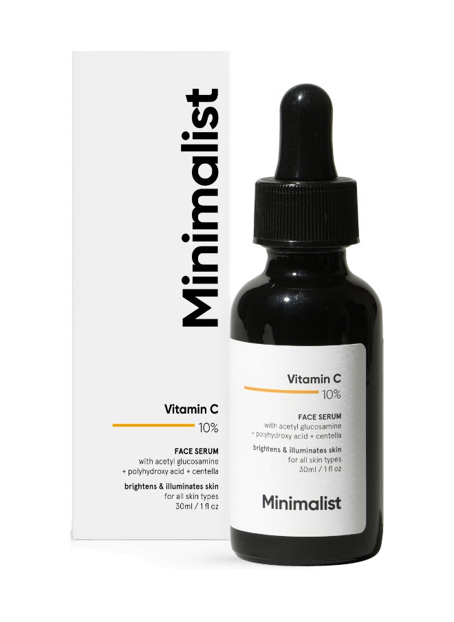 MINIMALIST - 10% Vitamin C Serum for Skin Brightening | Illuminating Skin For Beginners - Image 1