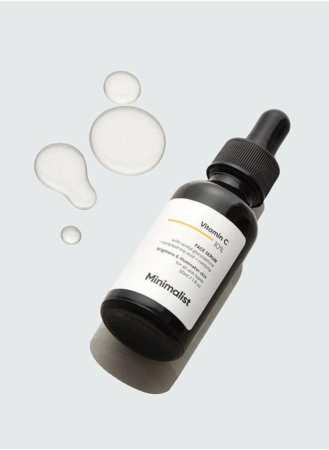 MINIMALIST - 10% Vitamin C Serum for Skin Brightening | Illuminating Skin For Beginners - Image 1