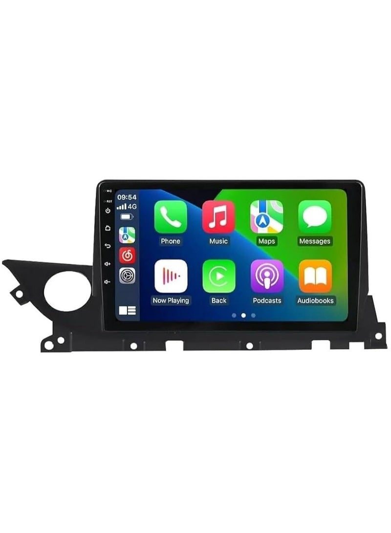 شيزا ستار ستيريو سيارة أندرويد لسيارة مازدا 6 (2019-2022)، ذاكرة وصول عشوائي (RAM) سعة 4 جيجابايت وذاكرة تخزين داخلية سعة 32 جيجابايت، يدعم كار بلاي، واي فاي M-Link، راديو، نظام تحديد المواقع العالمي (GPS)، شاشة لمس IPS 9 بوصة مع كاميرا AHD. - Image 1