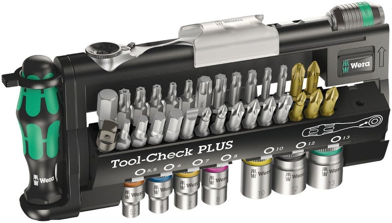 Wera 05056490001 ToolCheck Plus Tool Set 39 piece 1 Black - Image 2