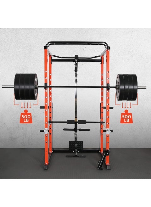 RitFit J Hooks Power Rack 2x2 Attachments, J Cups for Squat Rack, Barbell Bar Holder of Power Cage Accessories, 2/Set with Rubber Liners Easy Rack/Unrack Bar Design