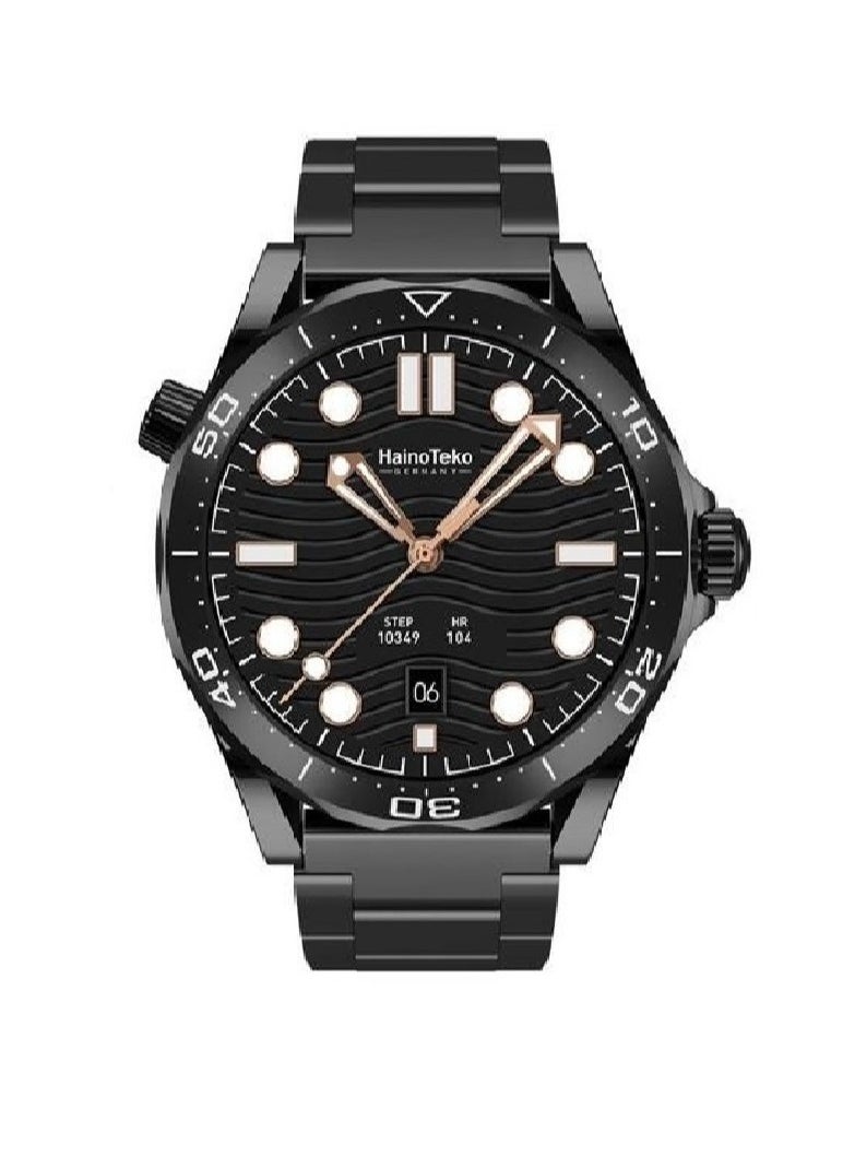 Haino Teko - Smart Watch RW-48 with AMOLED Display and 3 Straps for Boys and Men's - Image 1