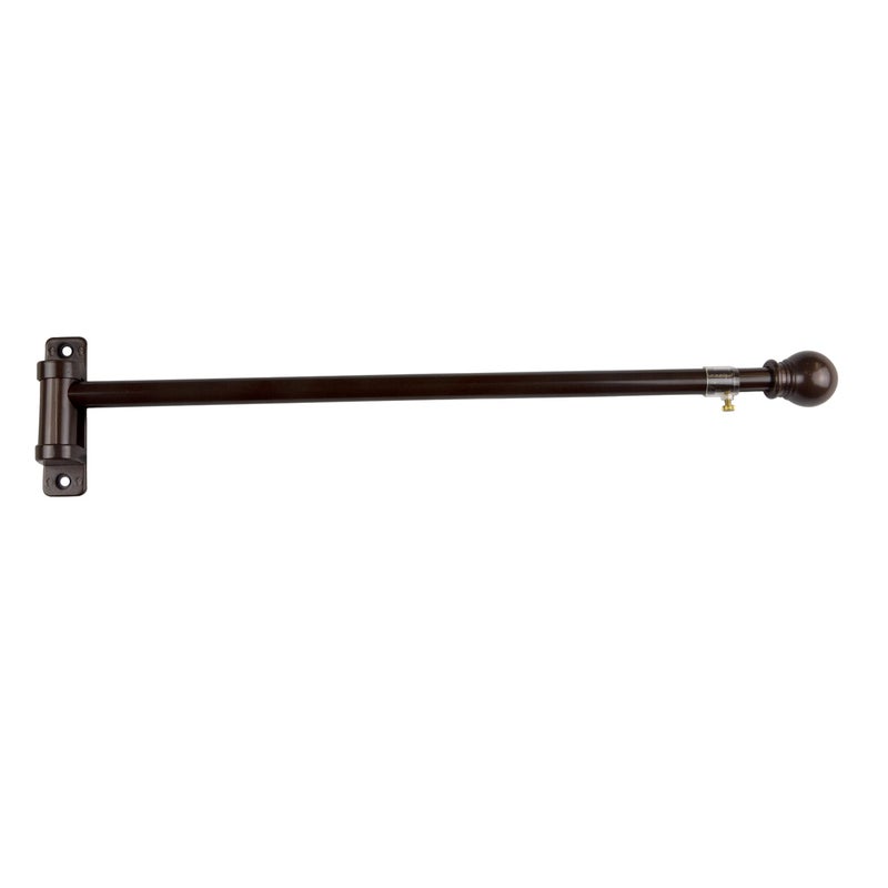 Rod Desyne 5/8" Swing Rod 17-26 inch - Cocoa - Image 2