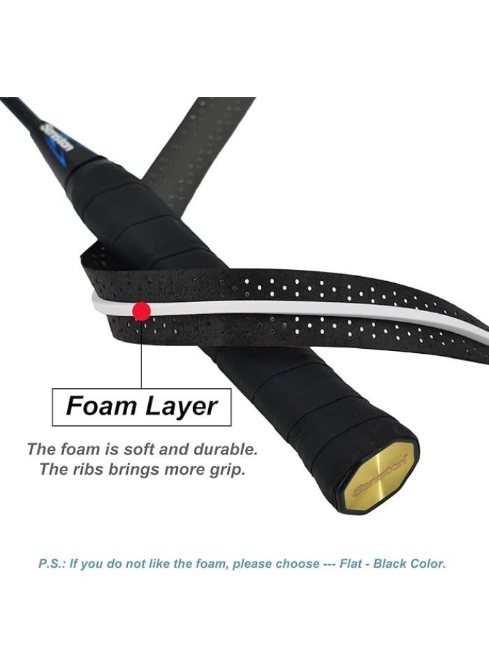 إمساك جديد لمضارب التنس - مضاد للانزلاق - مثالي للتنس، الريشة الطائرة، والبيكليبول، يمتص العرق بفعالية. - Image 4