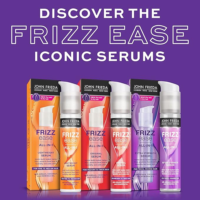 John Frieda John Frieda Frizz Ease Original Serum 50ml Hydrating AntiFrizz Serum for Medium to Thick Hair 