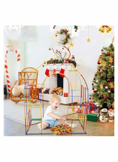 Y&D Construction Toys 600 Pieces Of Straw  - Image 4