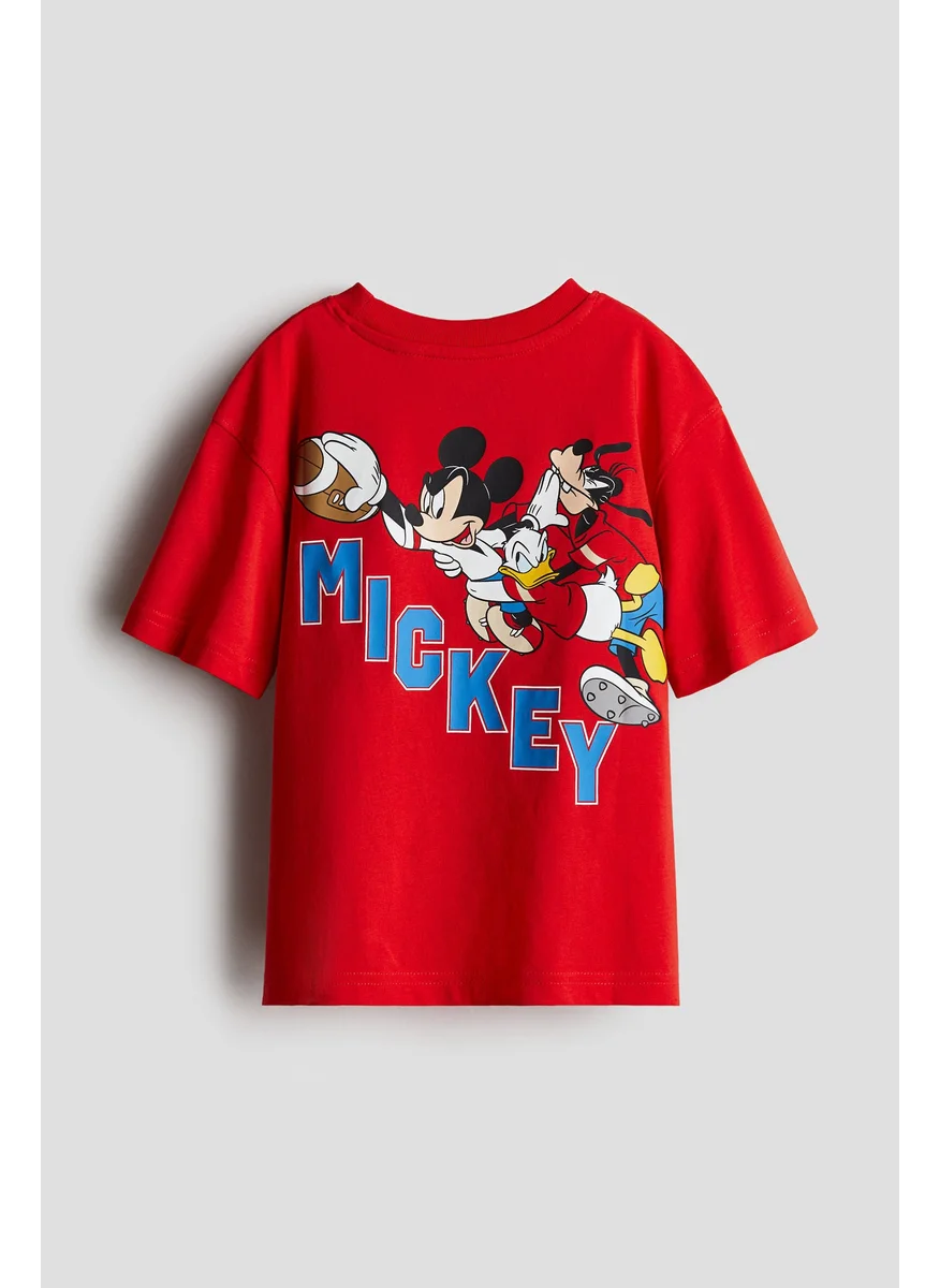 H&M Printed Oversized T-Shirt