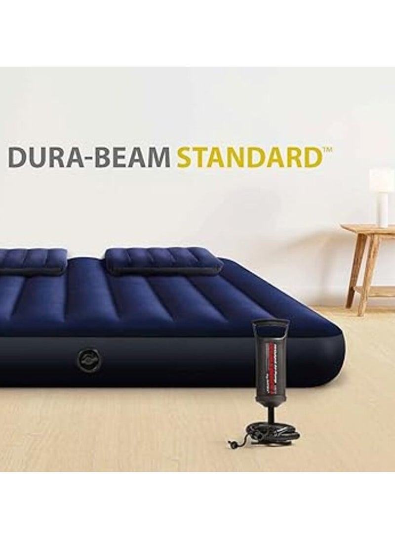 Intex 64765 DuraBeam Classic Downy Queen Double mattress Blue Unisex - Image 5