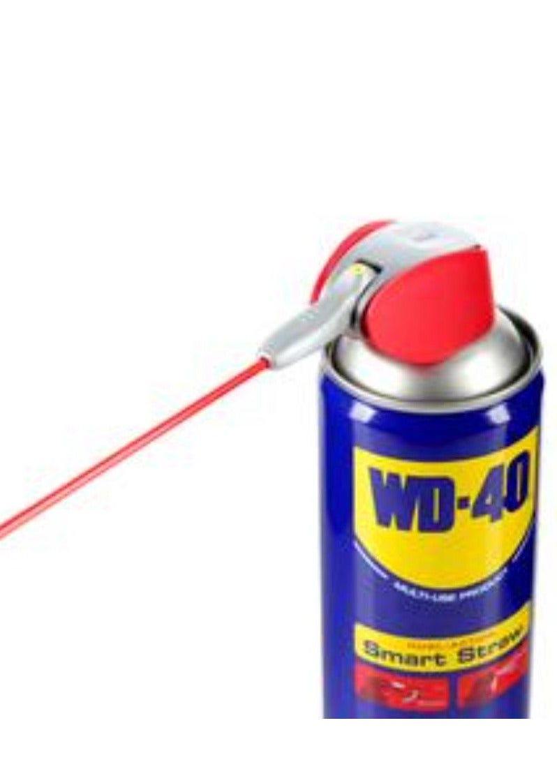 دبليو دي-40 بخاخ مزيل الصدأ وزيوت التشحيم مع بخاخ القش الذكي 420 مل - Image 2