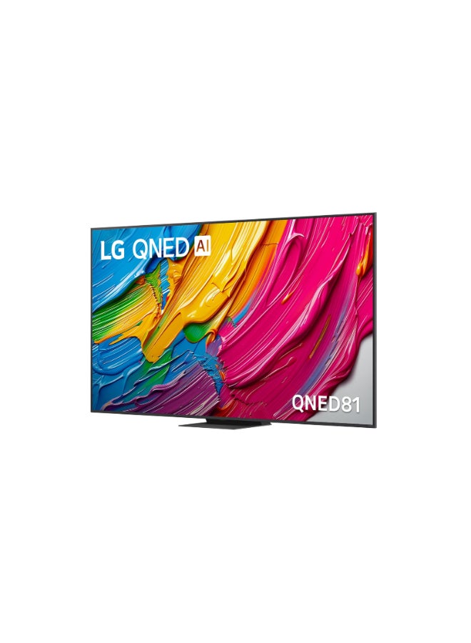 LG Renewed -  86" Smart QNED TV - 4K 86QNED81 Black - Image 2