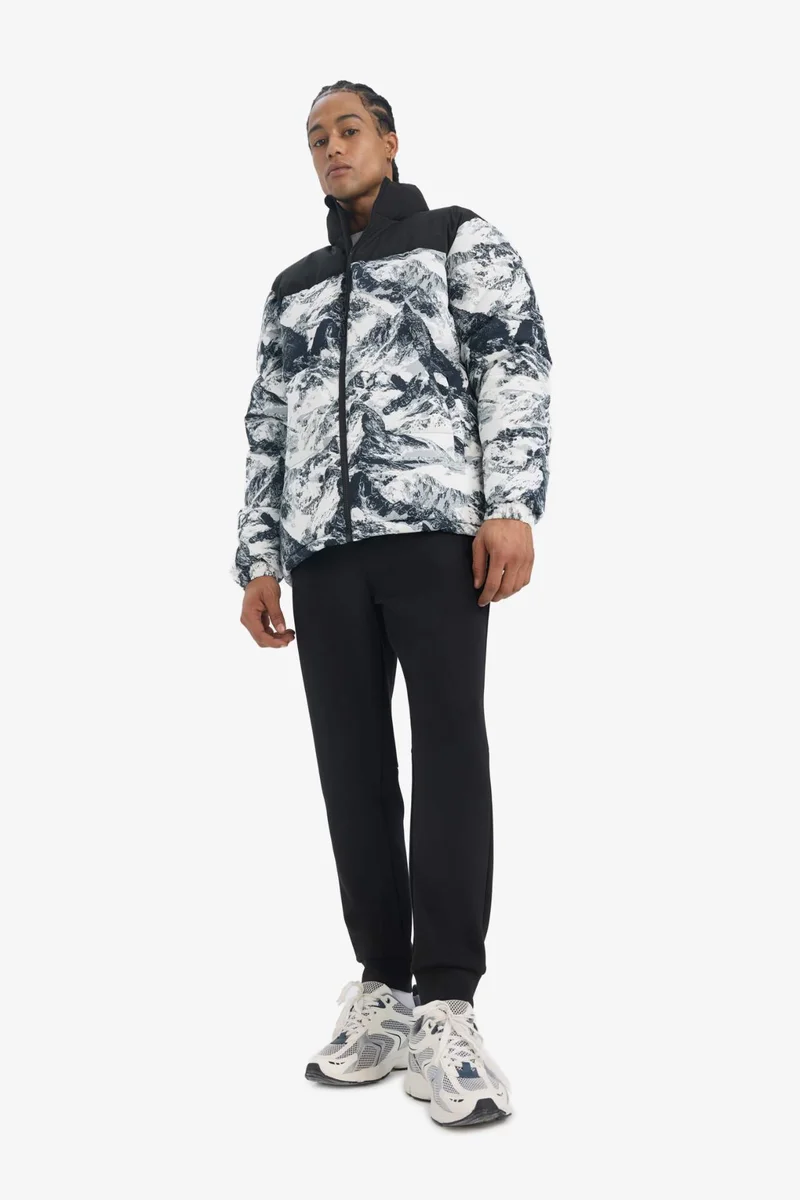 Defacto Defactofit Oversize Fit Zippered Waterproof Puffer Jacket
