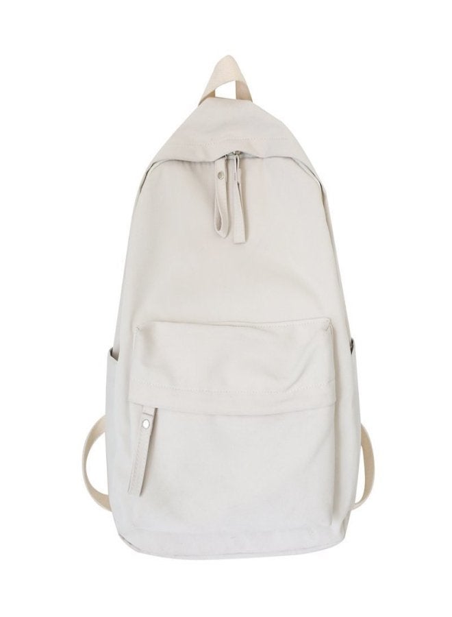 Unprinted schoolbag junior high school female Korean version Harajuku ulzzang college student backpack high school high-capacity ins wind backpack blue - Image 4