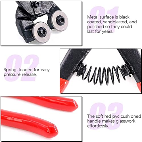 Zaptec Wheeled Tile Nipper (Red) - Image 5
