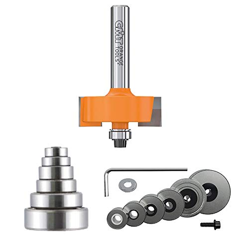 CMT ORANGE TOOLS مجموعة CMT 835.001.11 للتوجيه، عمود 1/4 إنش - Image 1