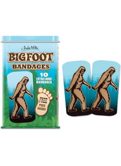 Archie McPhee Mcphee Bigfoot Bandages 10 Extra Large Bandages 