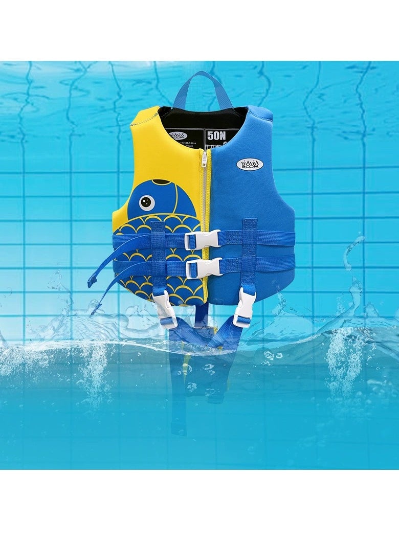 Generic Toddler Swimming Vest,Swim Jackets For Boys&Girls, Float Jacket,Flotation Waterproof Swimwear  - Image 2