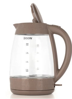 EDISON Edison Glass Water Kettle Brown Frame 2 Liter 2200 Watt  - Image 3