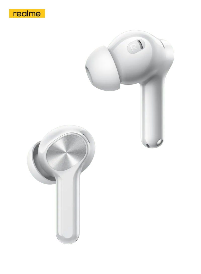 ريل مي Buds T200 Lite Wireless Earbuds 12.4mm Bass 48h Battery Quad-mic Noise Cancellation Dual-device IPX4 Waterproof Type-C Charging - Grey - Image 4
