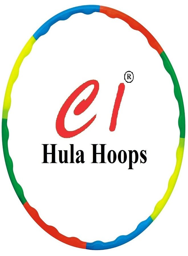 Ci C I Hula Hoop, Exercise Ring for Fitness for Boys, Girls, Kids and Adults (Multi Color) | Fitness Hoops | Equipments | Yoga (Sports, Fitness & Outdoors) | Gym Sets | Hula Hoop for Kids - Image 1