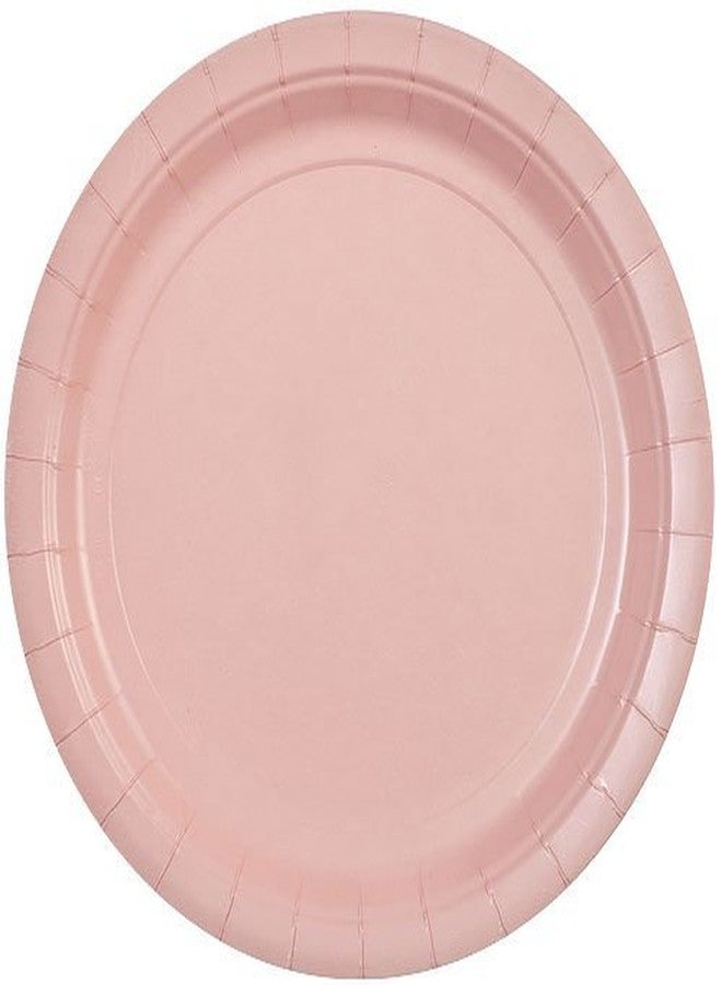 Party Dimensions Disposable Party Paper Plates - 9" | Pink | Pack of 20 (72692) - Image 1